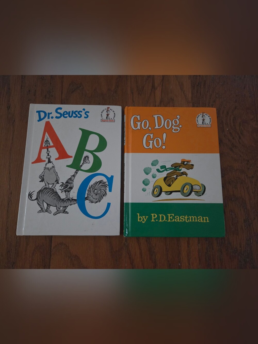 Dr. Seuss Go, Dog. Go! & ABC hardcover Books. 1991 & 1989
